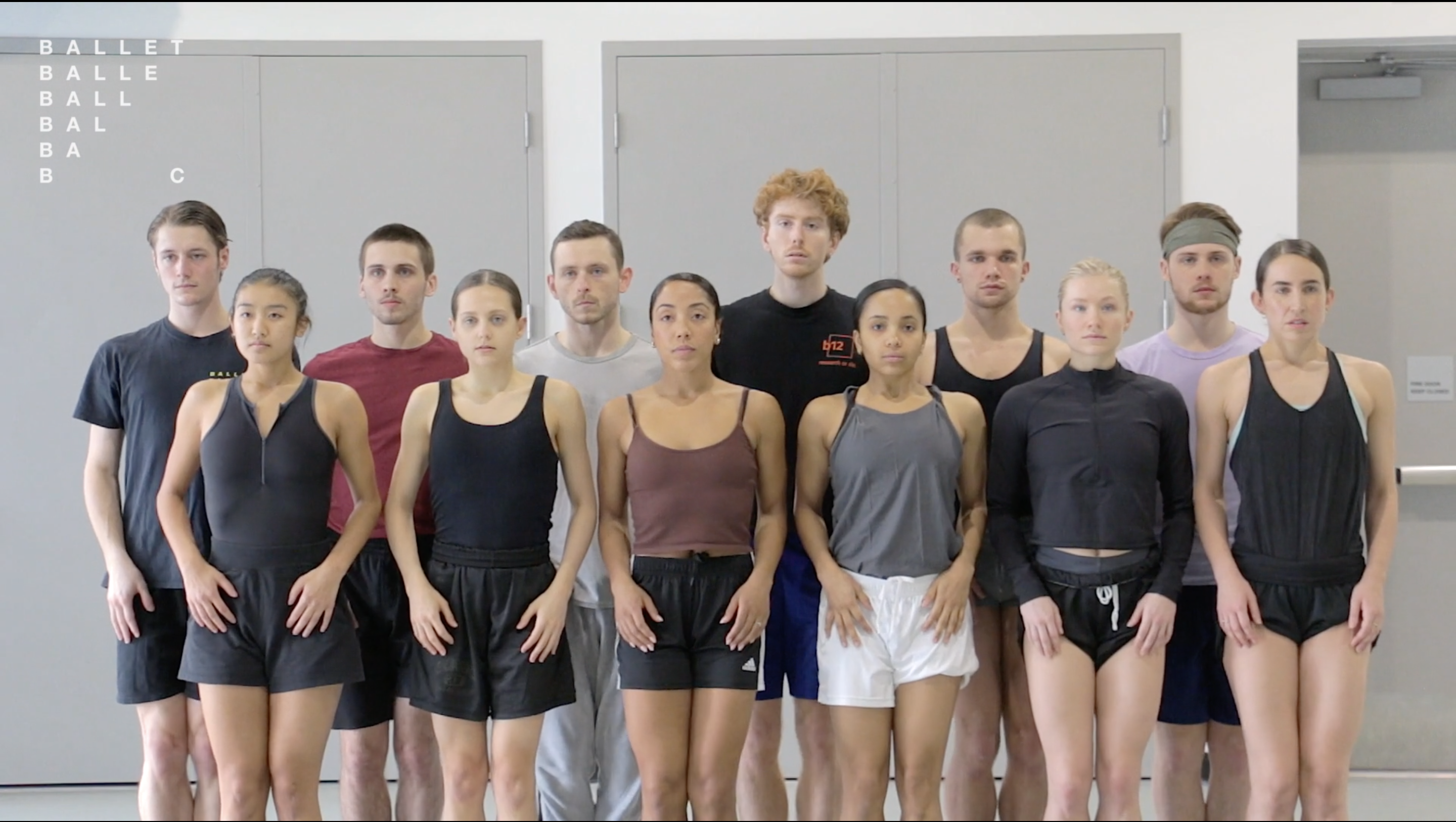 Video Thumbnails - Sharon Eyal Dance's Bedroom Folk studio trailer Ballet BC